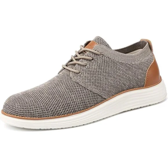 slim fit dress slacks Men's Casual Dress Oxfords Shoes Knit Lightweight Breathable Fashion S   Vilocy